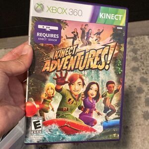 Kinect Adventures Xbox 360 Game w/ Case & Disc – Family Fun Motion Game